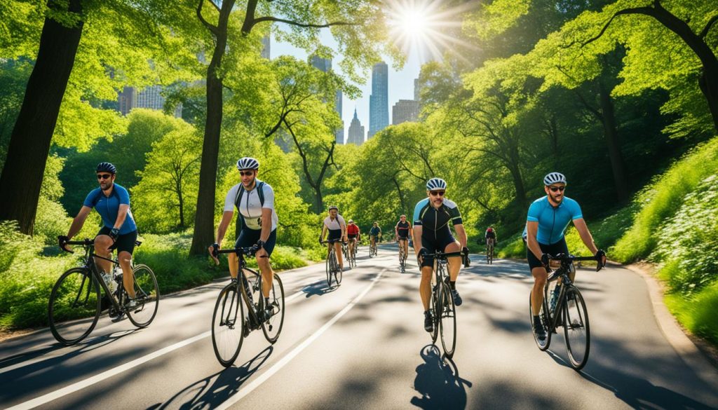 Central Park cycling experience