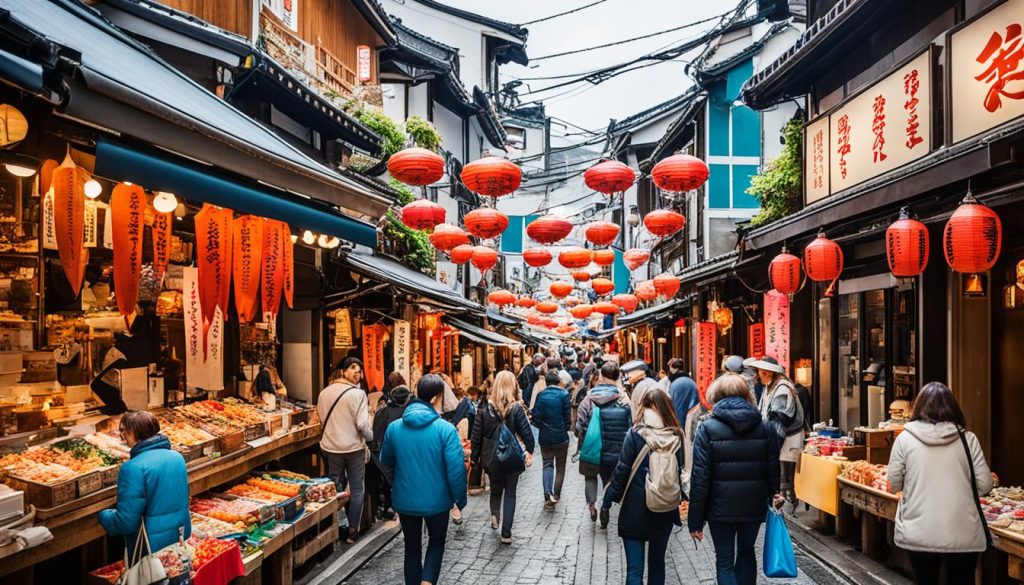 Tsukiji Outer Market shops