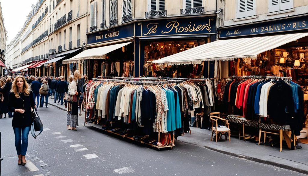 Vintage fashion in Paris