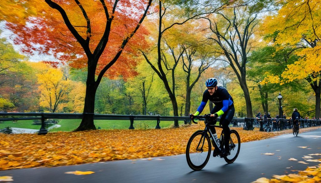 seasonal cycling in Central Park